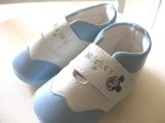 Baby Mickey shoes (Blue & white trimmings)